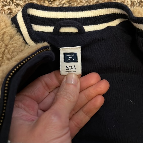 Janie and Jack baby boy jacket - Picture 2 of 3